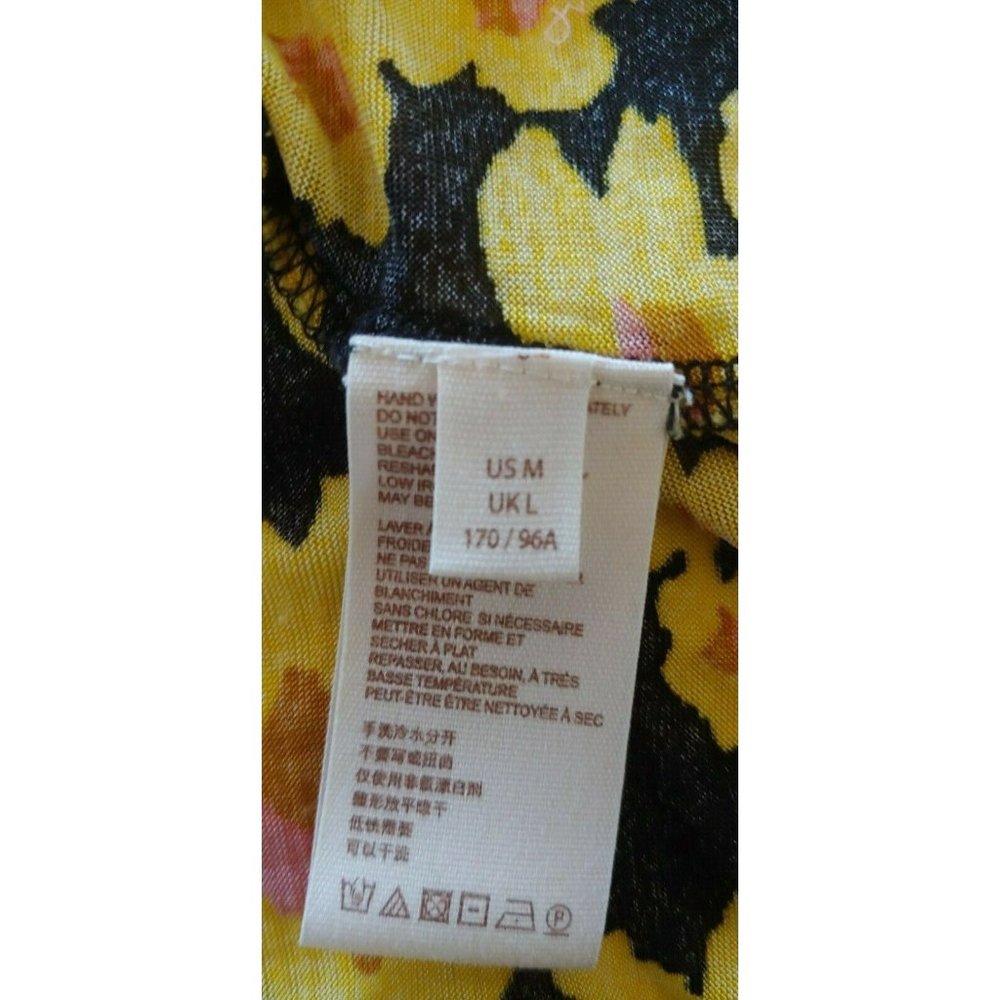 ♥️SOLD♥️Free People Women Long Sleeve Floral Mini - Picture 12 of 12